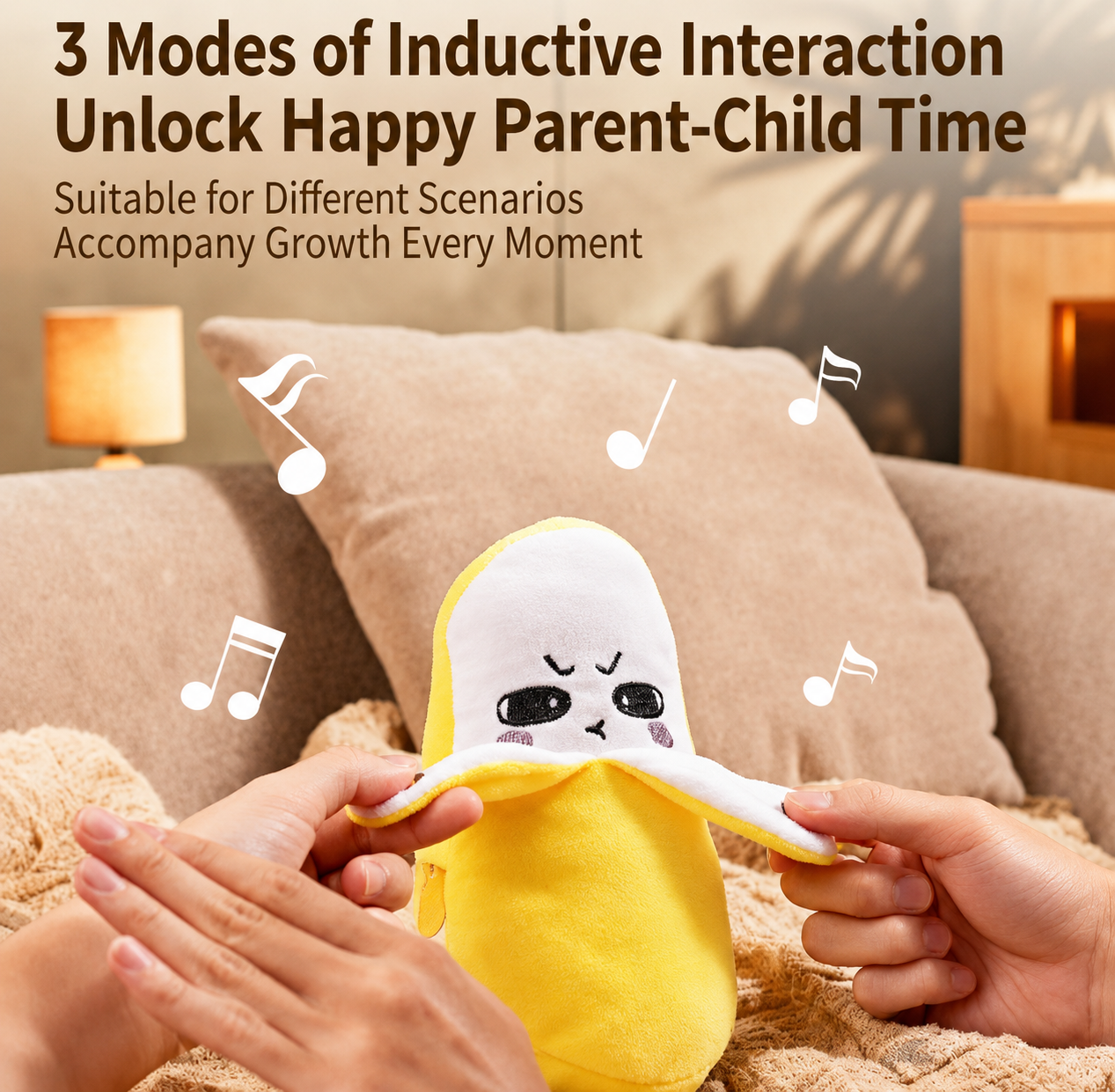 Interactive Music Plush Toy Set