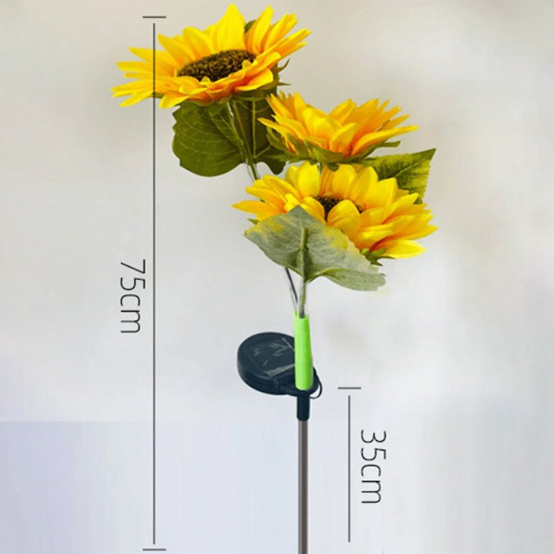 Solar LED Sunflower Garden Lights