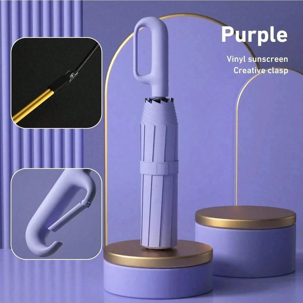 '- Portable windproof umbrella for everyday use