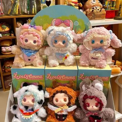 Emma Pocket Zoo Plush Pendant Blind Box Doll Toy Cute Gift