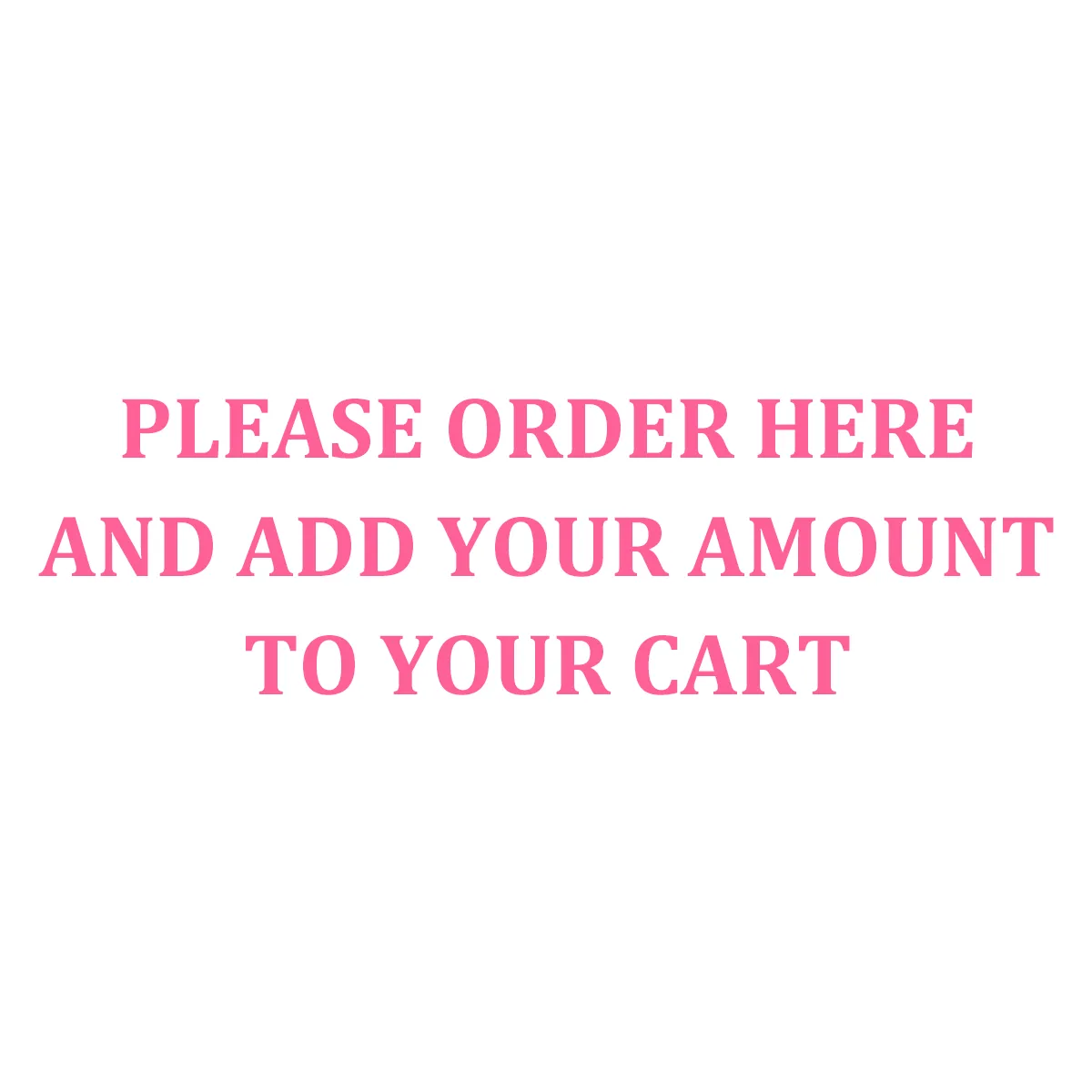 【Live1】Everything you choose in livestream please order here