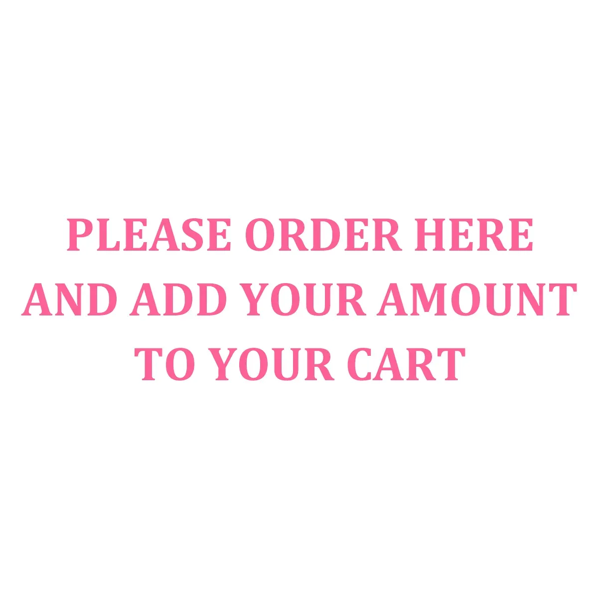 【Live1】Everything you choose in livestream please order here