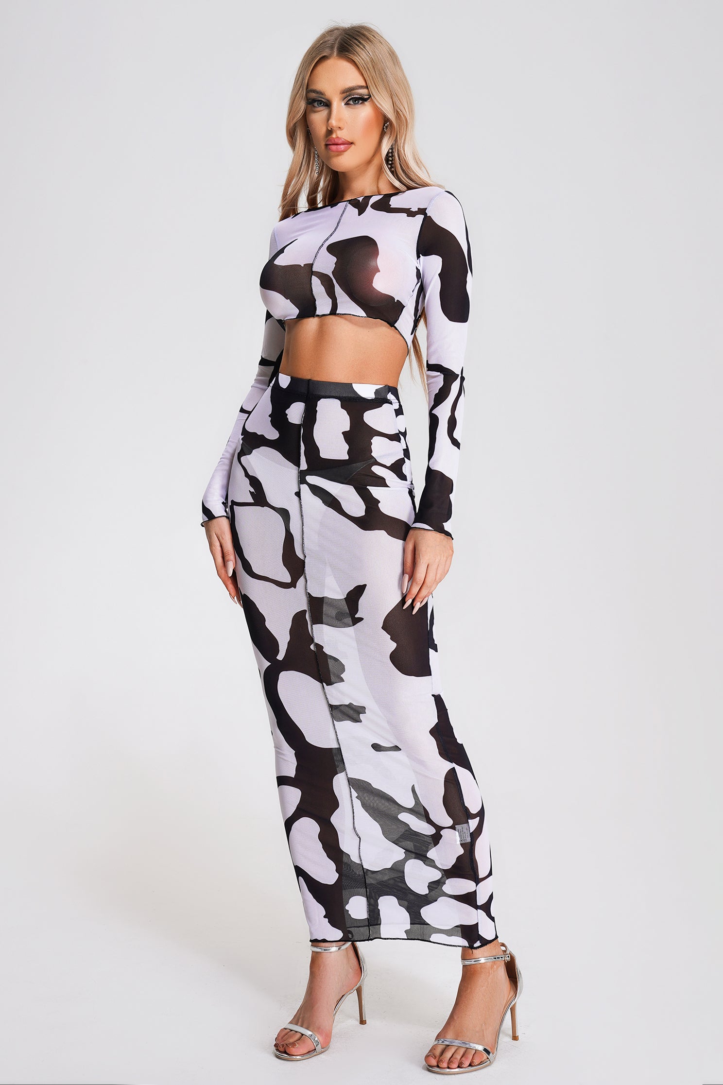 Anahly Printed Mesh set