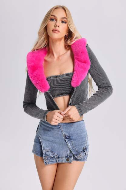 Tersa Feather Knitted Set