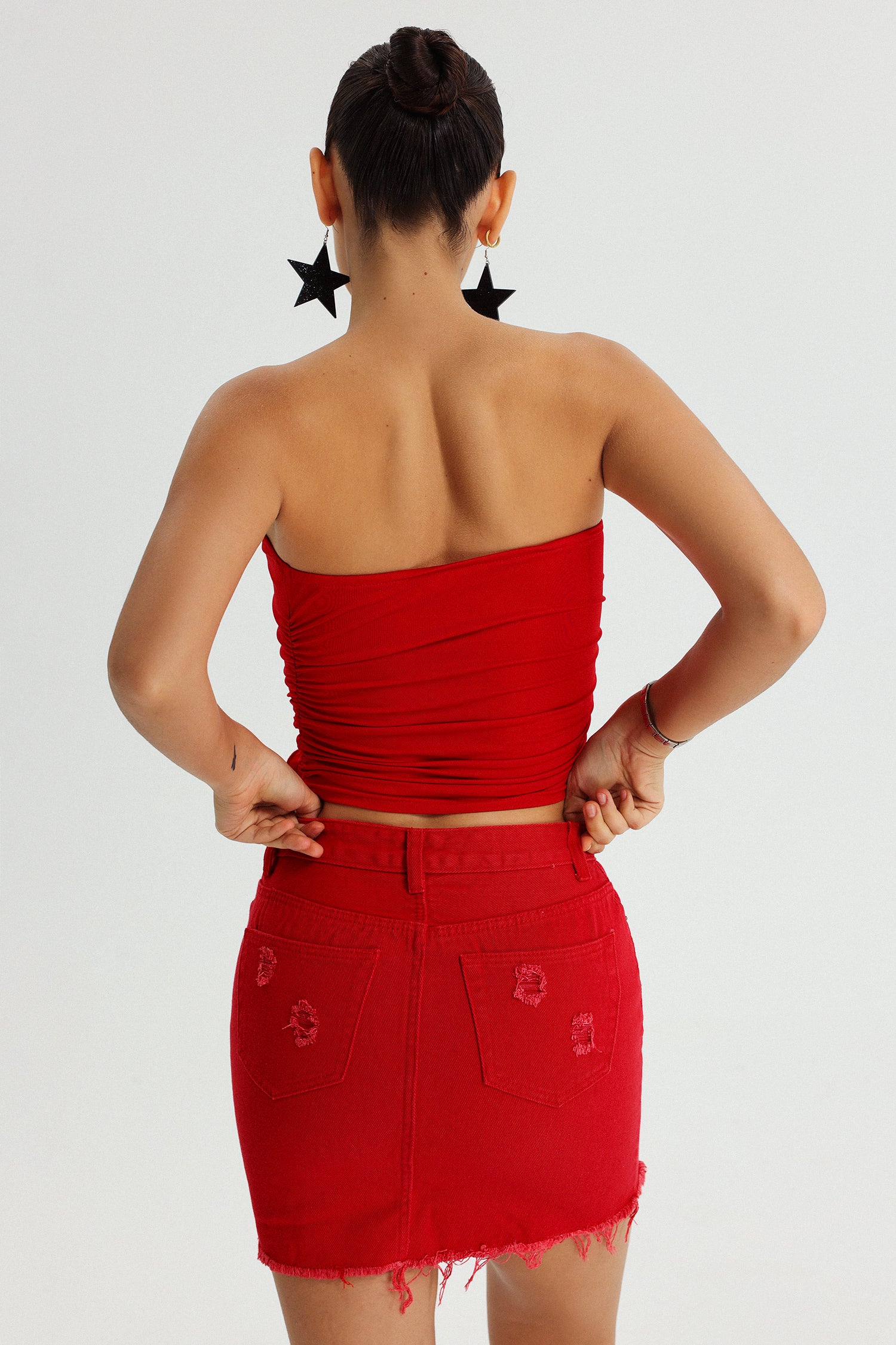 Dole Ruched Tube Top