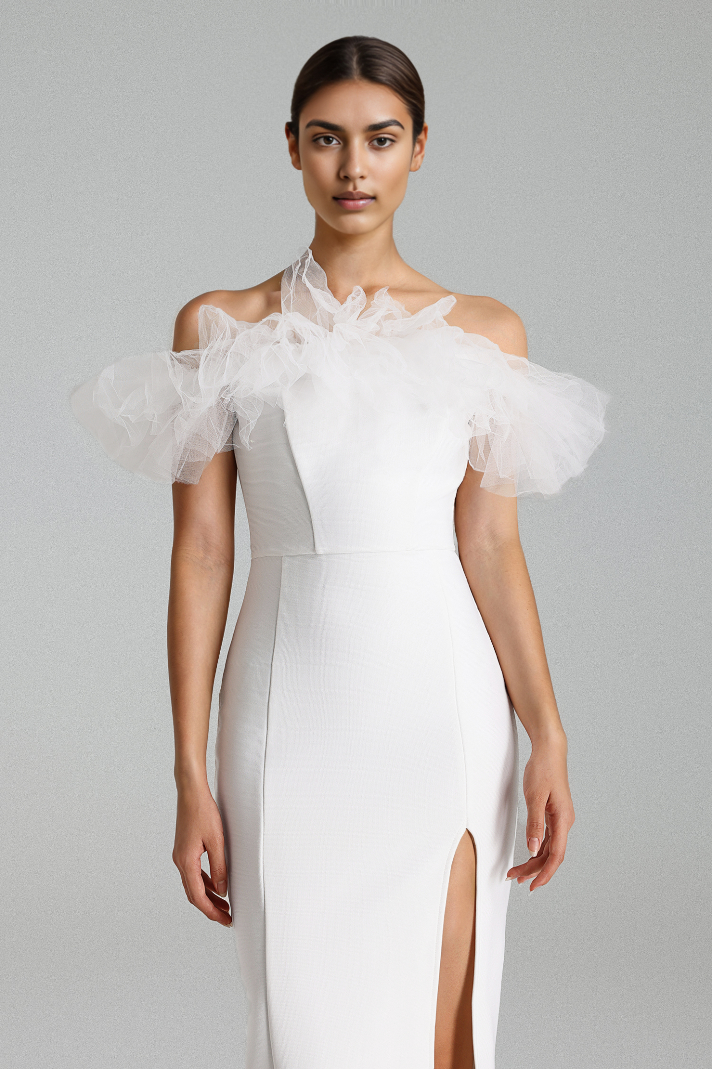 Trinaco High Slit Bandage Dress