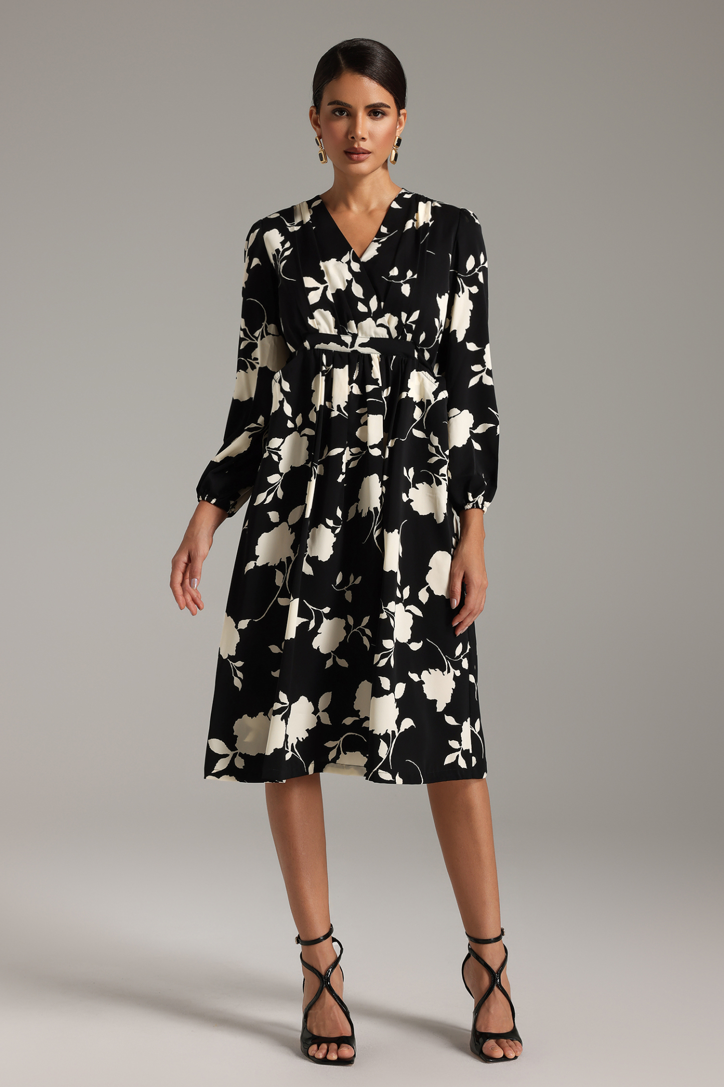 Saniyah Printing Maxi Dress