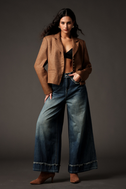 Radmila Long Sleeves Ruffled Blouse