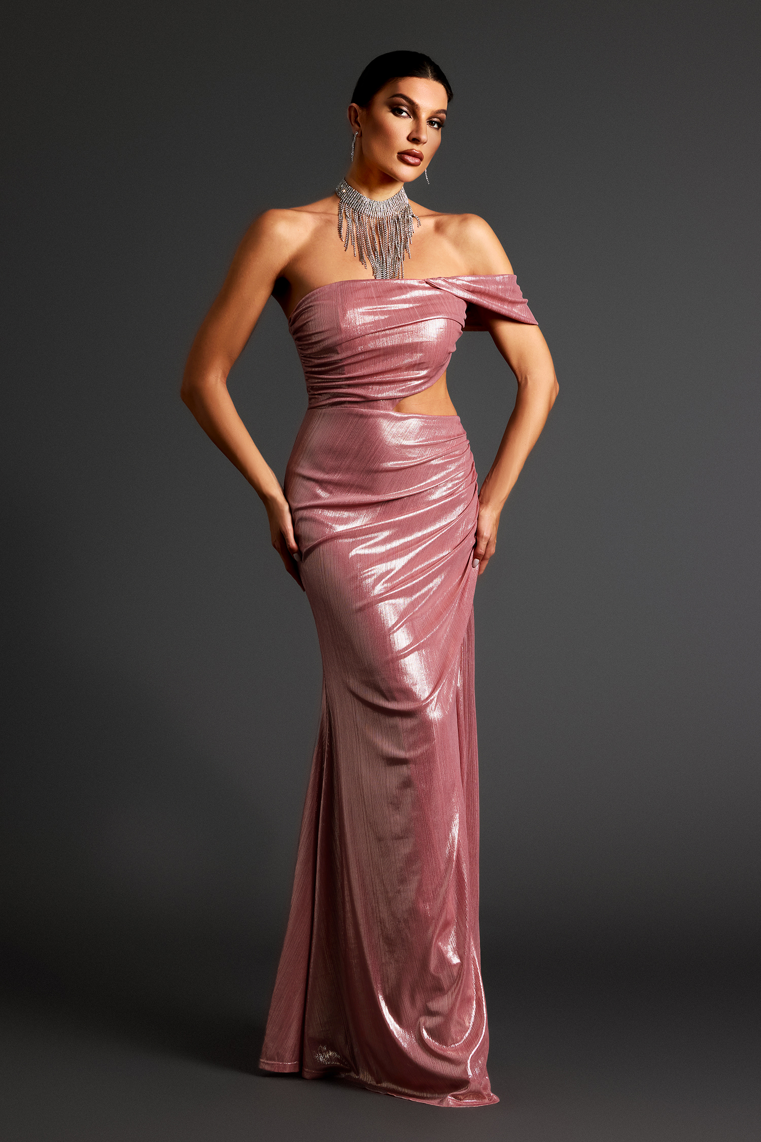 Giselle Hollow Out Maxi Dress