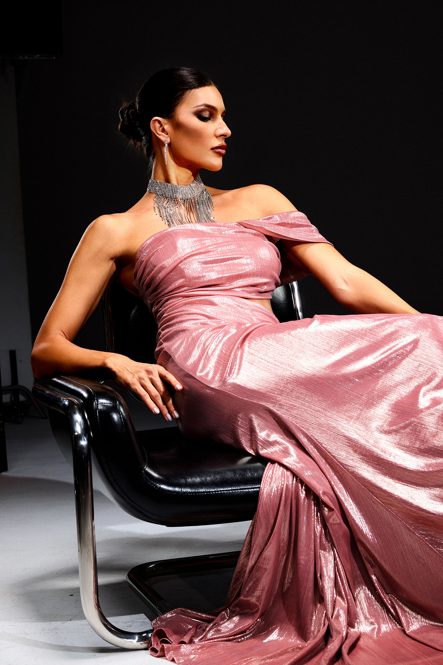 Giselle Hollow Out Maxi Dress