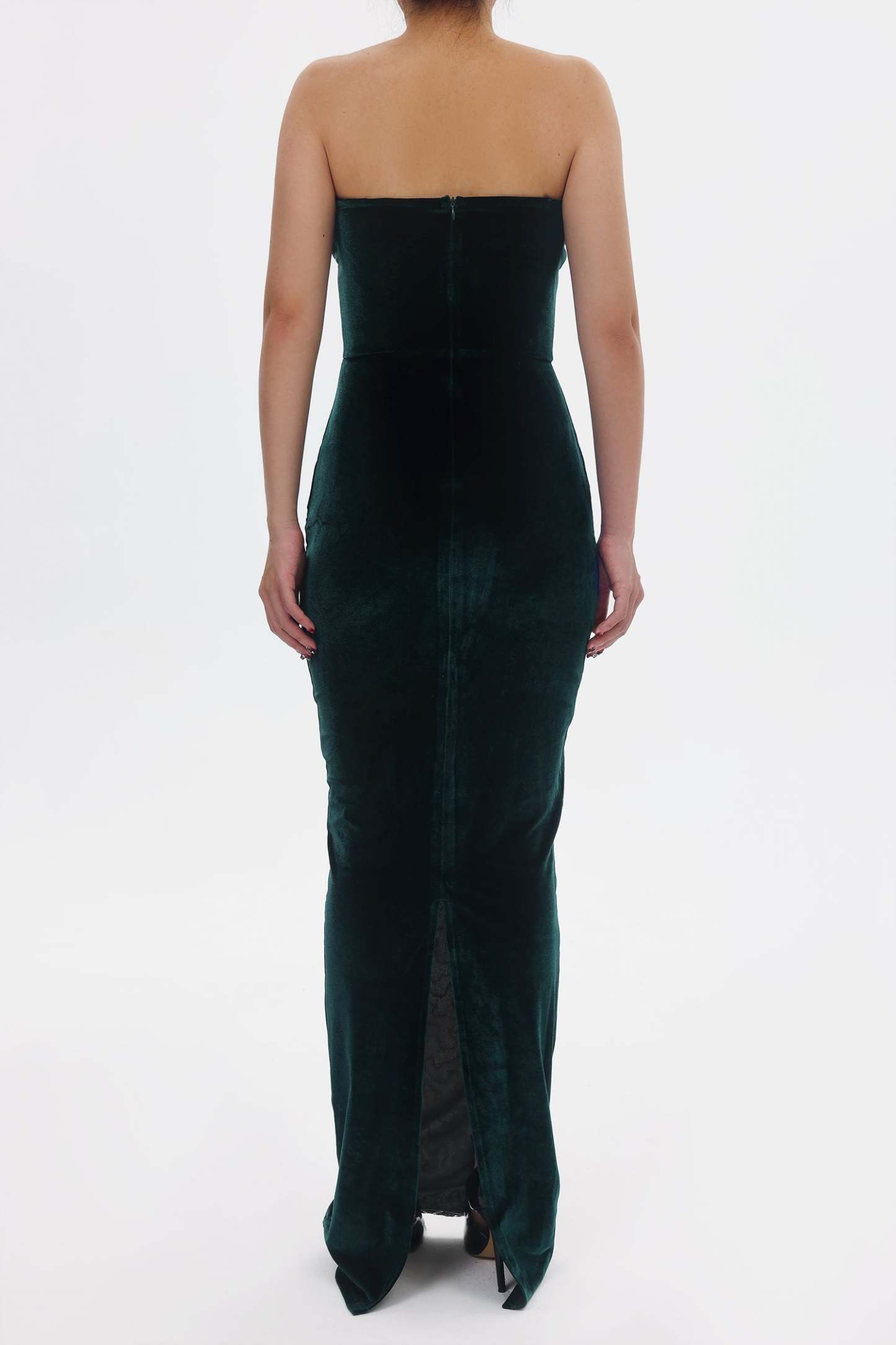 Charlotte Sequins Velvet Dress