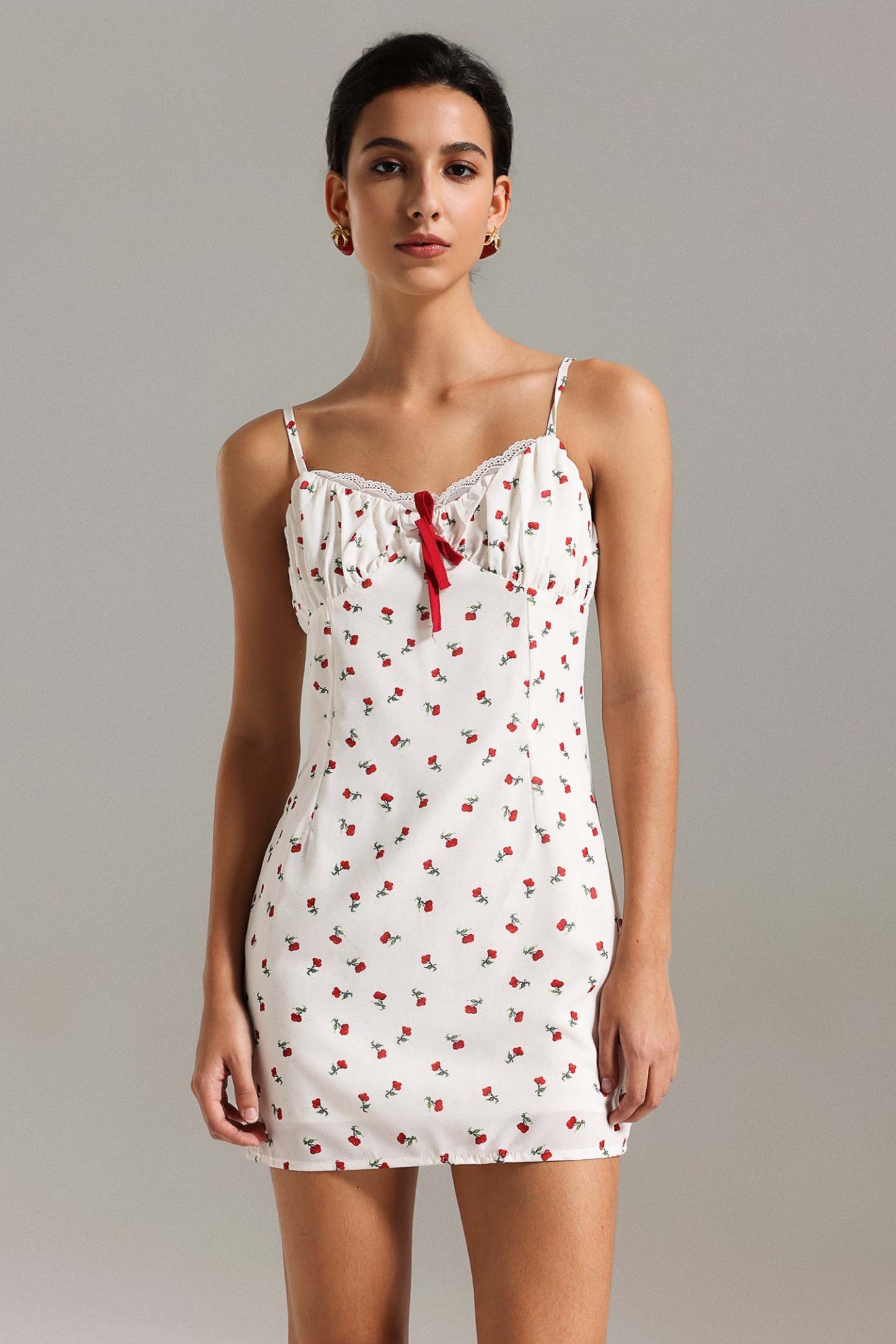 Demily Printed Mini Dress