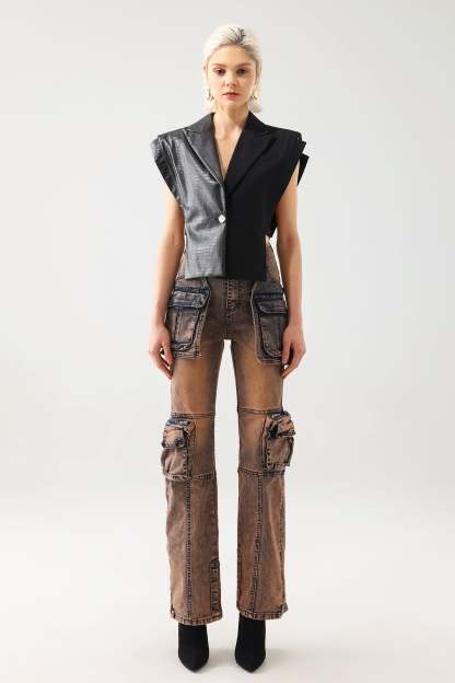 Doma Eco-Leather Vest
