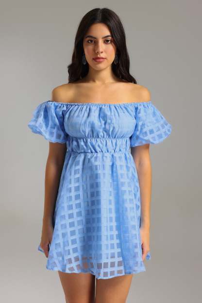 Harlow Off Shoulder Mini Dress