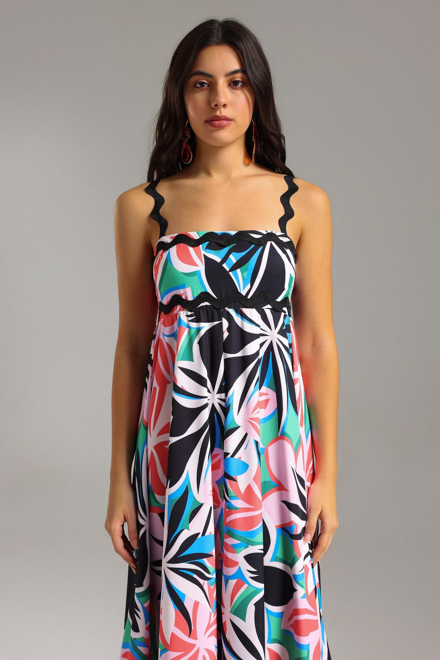 Jilly Halter Maxi Dress