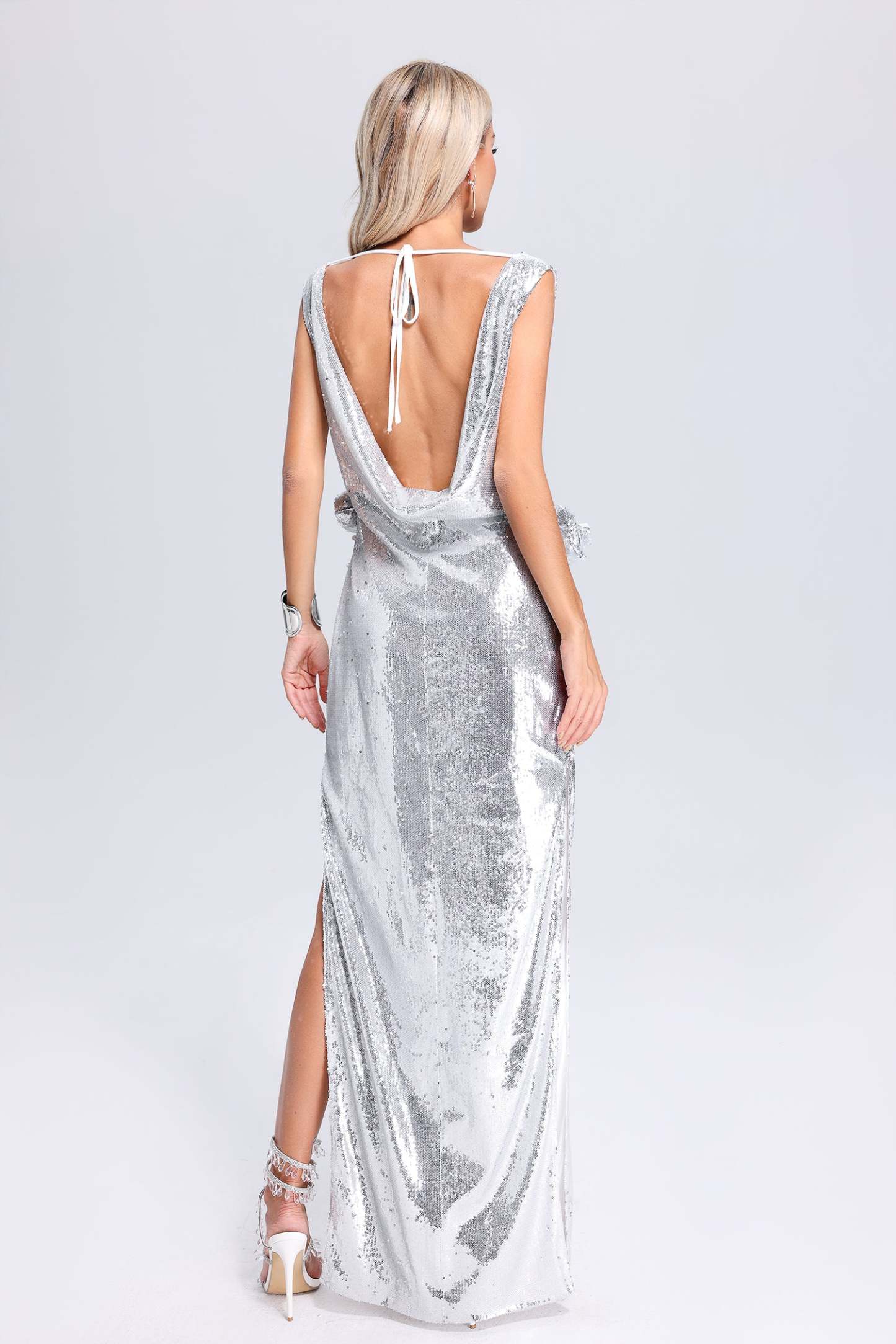 Juhan Sequin Maxi Dress