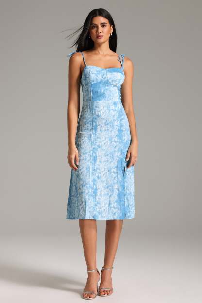 Lita Printed Dress