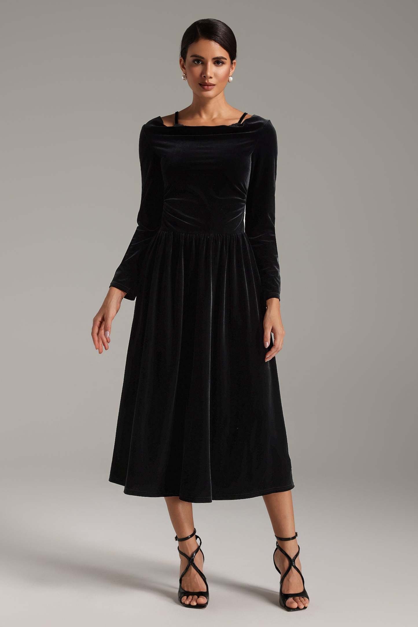 Mirelle Off Shoulder Maxi Dress