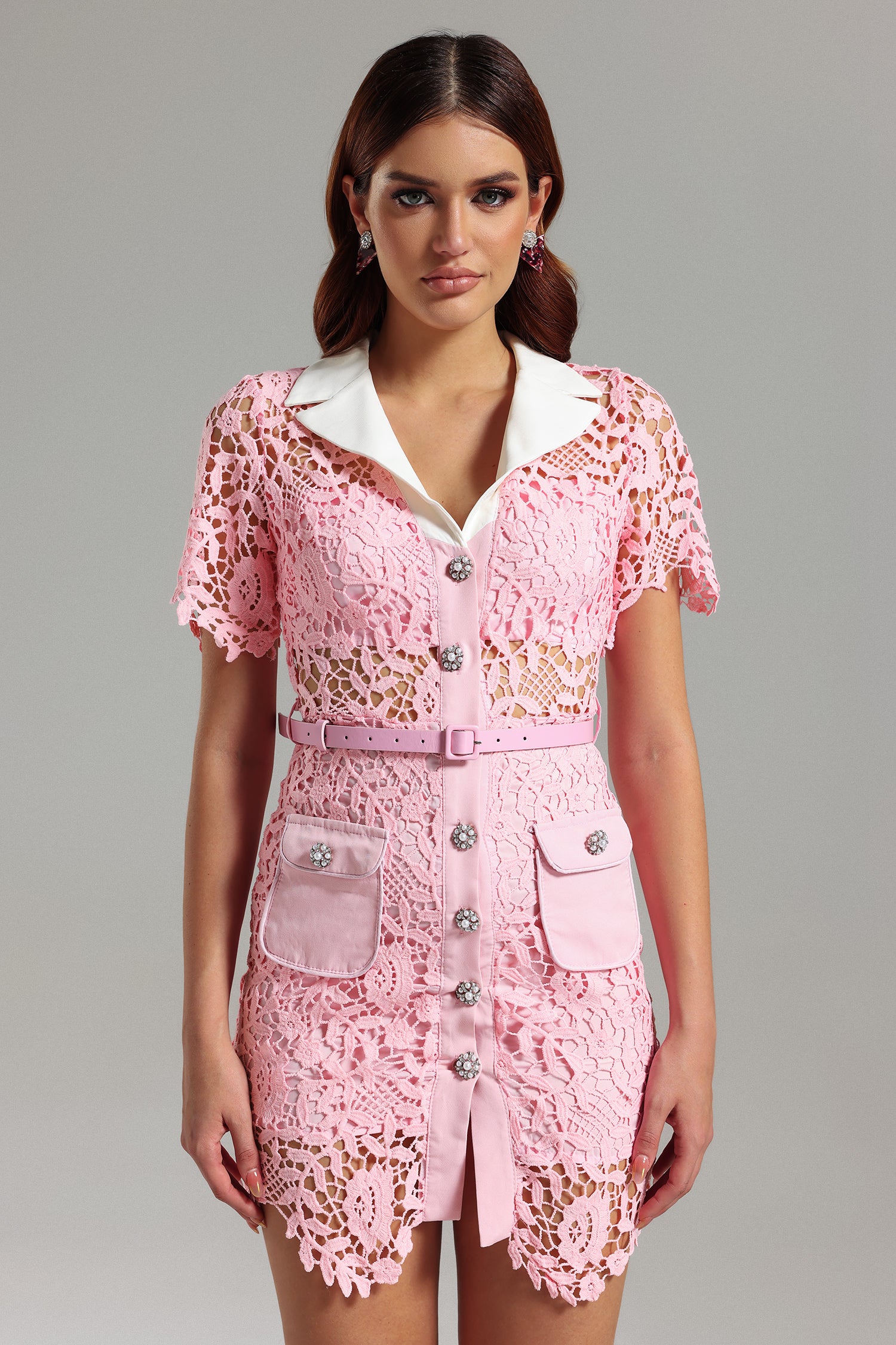 Noma Lace Mini Dress
