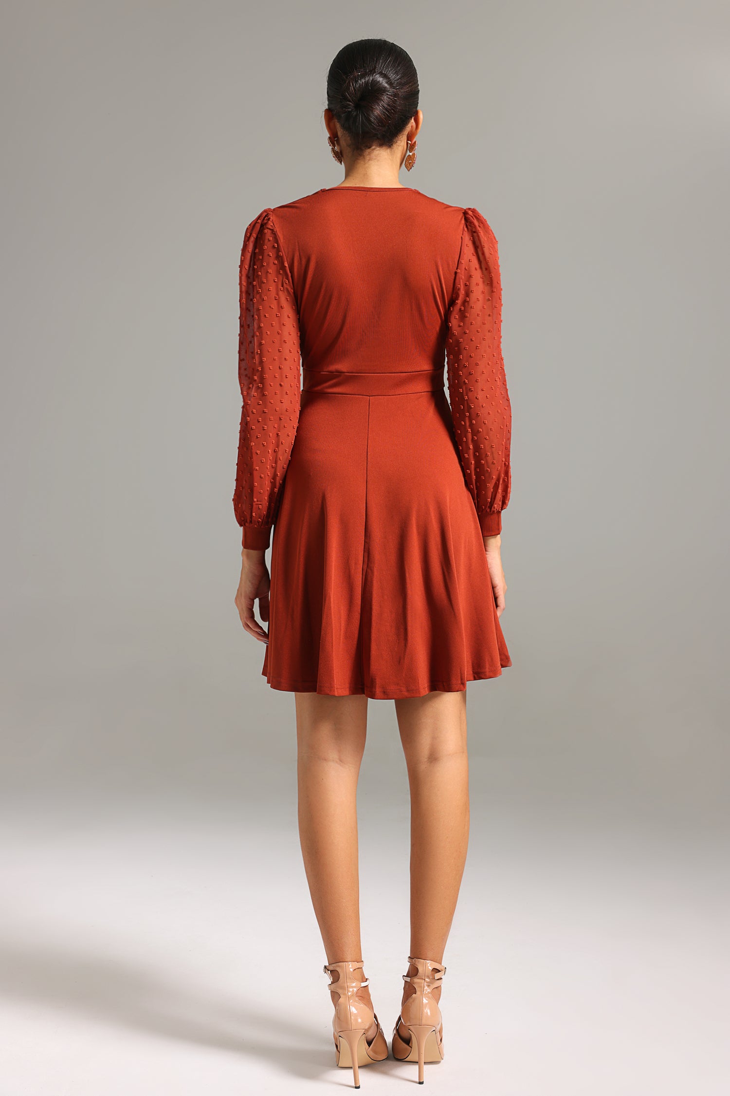 Rosee V Neck Mini Dress