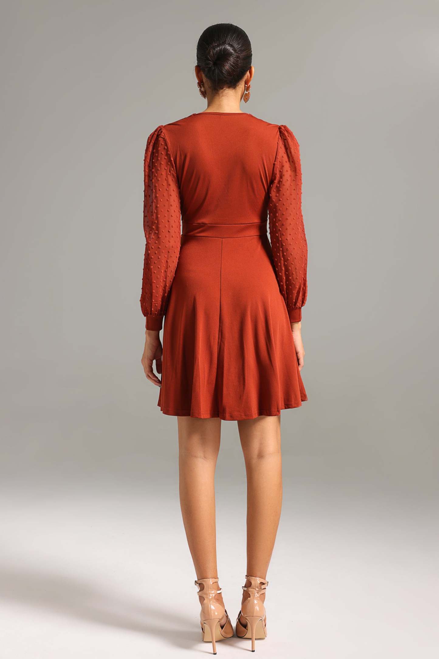 Rosee V Neck Mini Dress