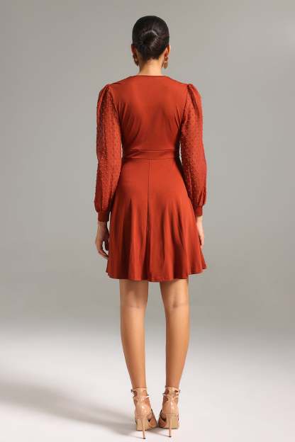Rosee V Neck Mini Dress