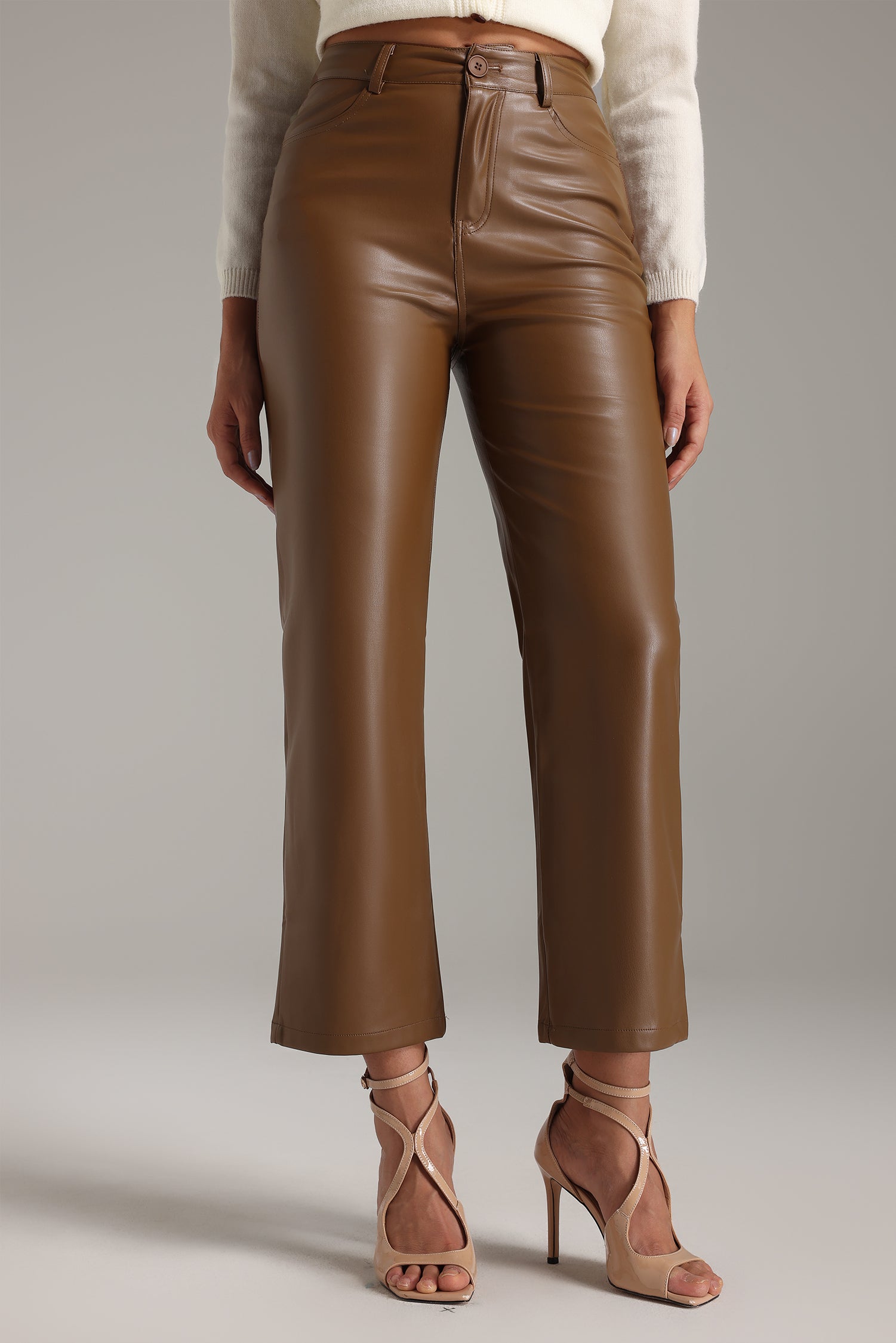 Rosmarie Eco-Leather Pants