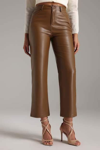 Rosmarie Eco-Leather Pants