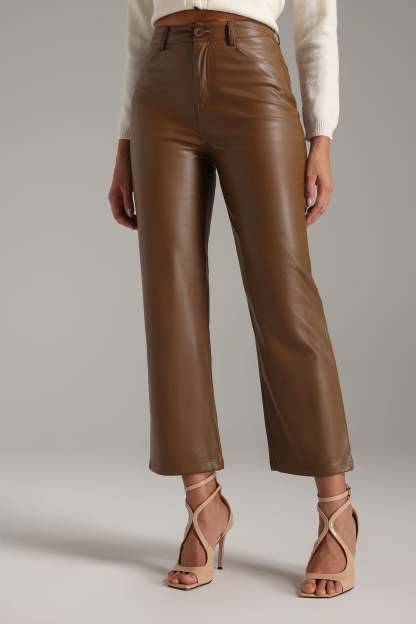 Rosmarie Eco-Leather Pants