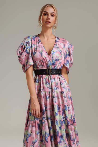 Runa Floral Printed Dress