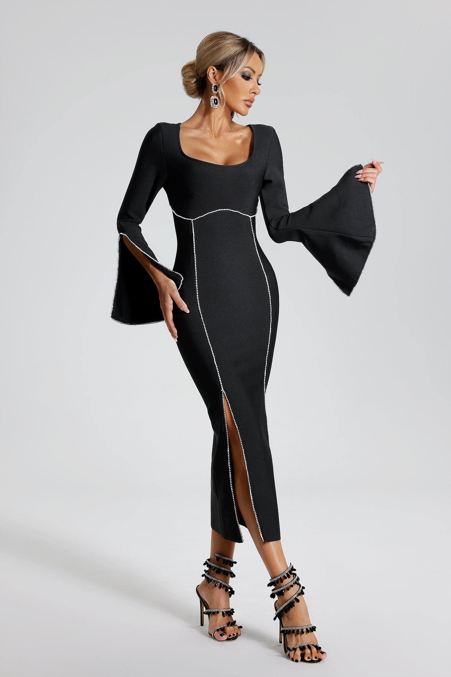 Sheila Diamante Midi Dress