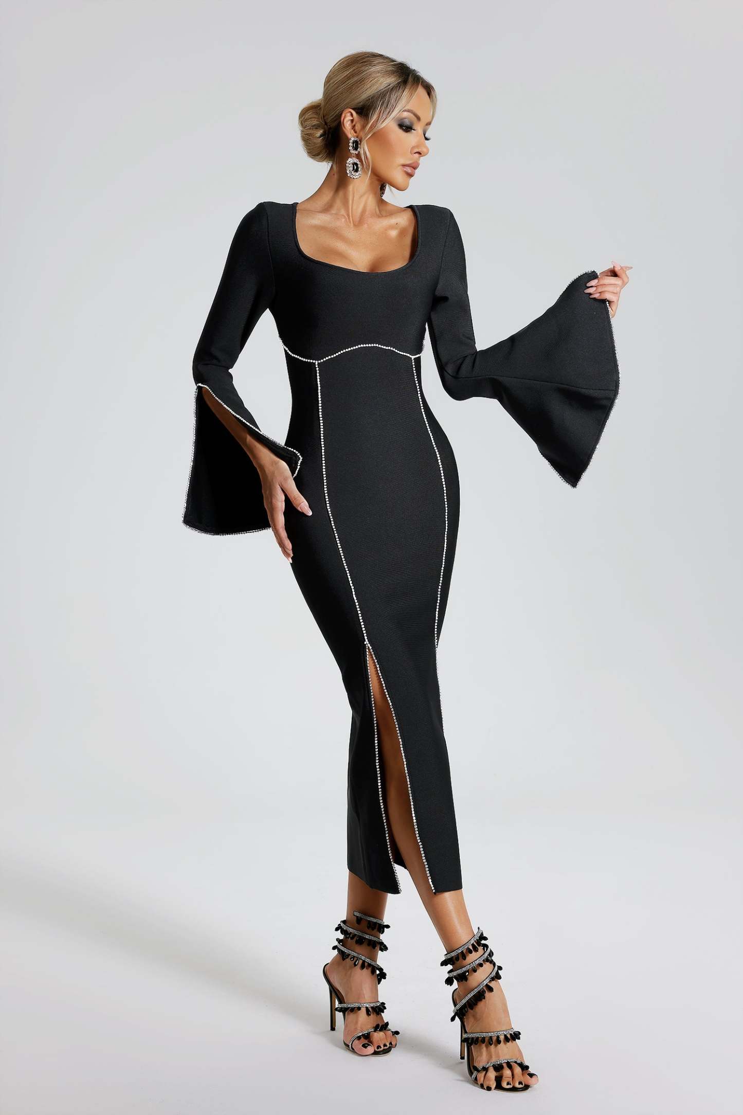 Sheila Diamante Midi Dress