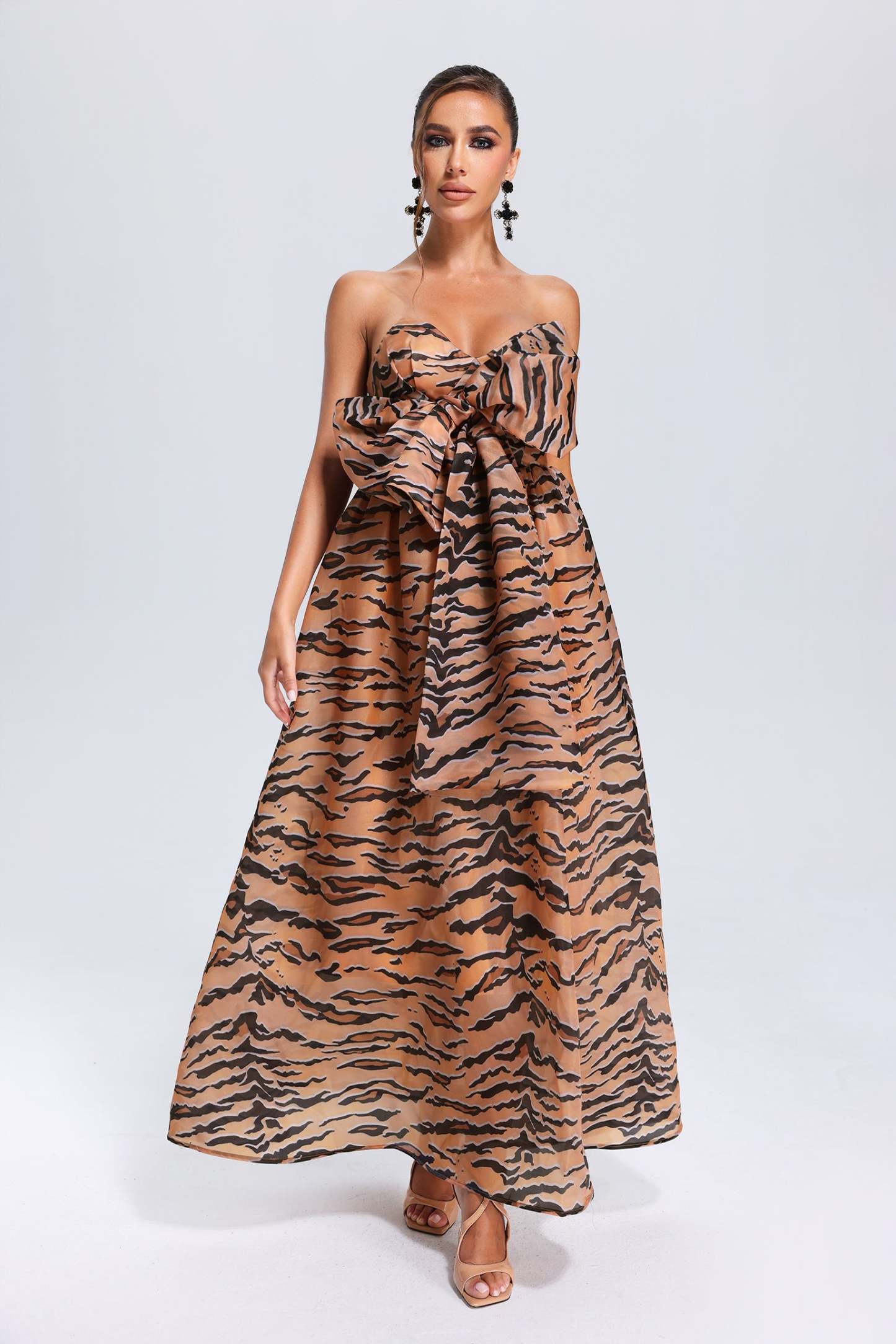 Yoli Printed Maxi Dress
