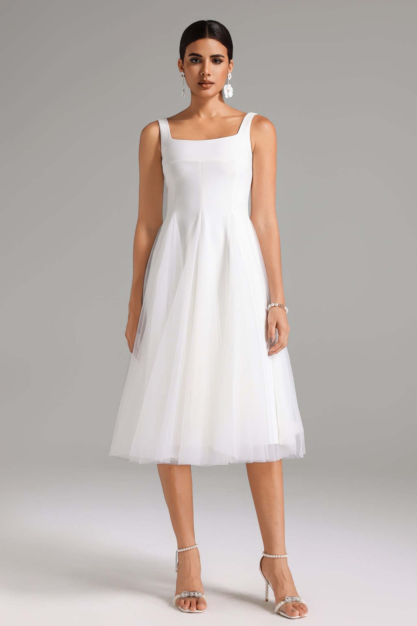 Zaroe Mesh Strap Dress