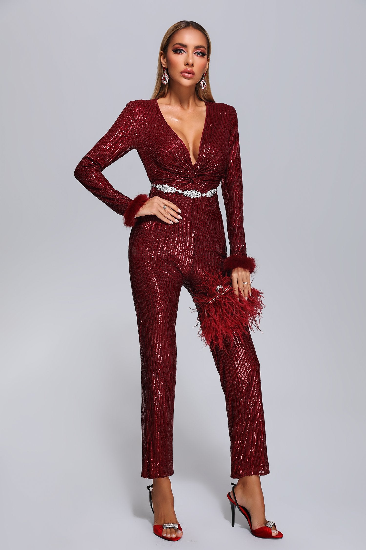 Terlyn Sequin Jumpsuit