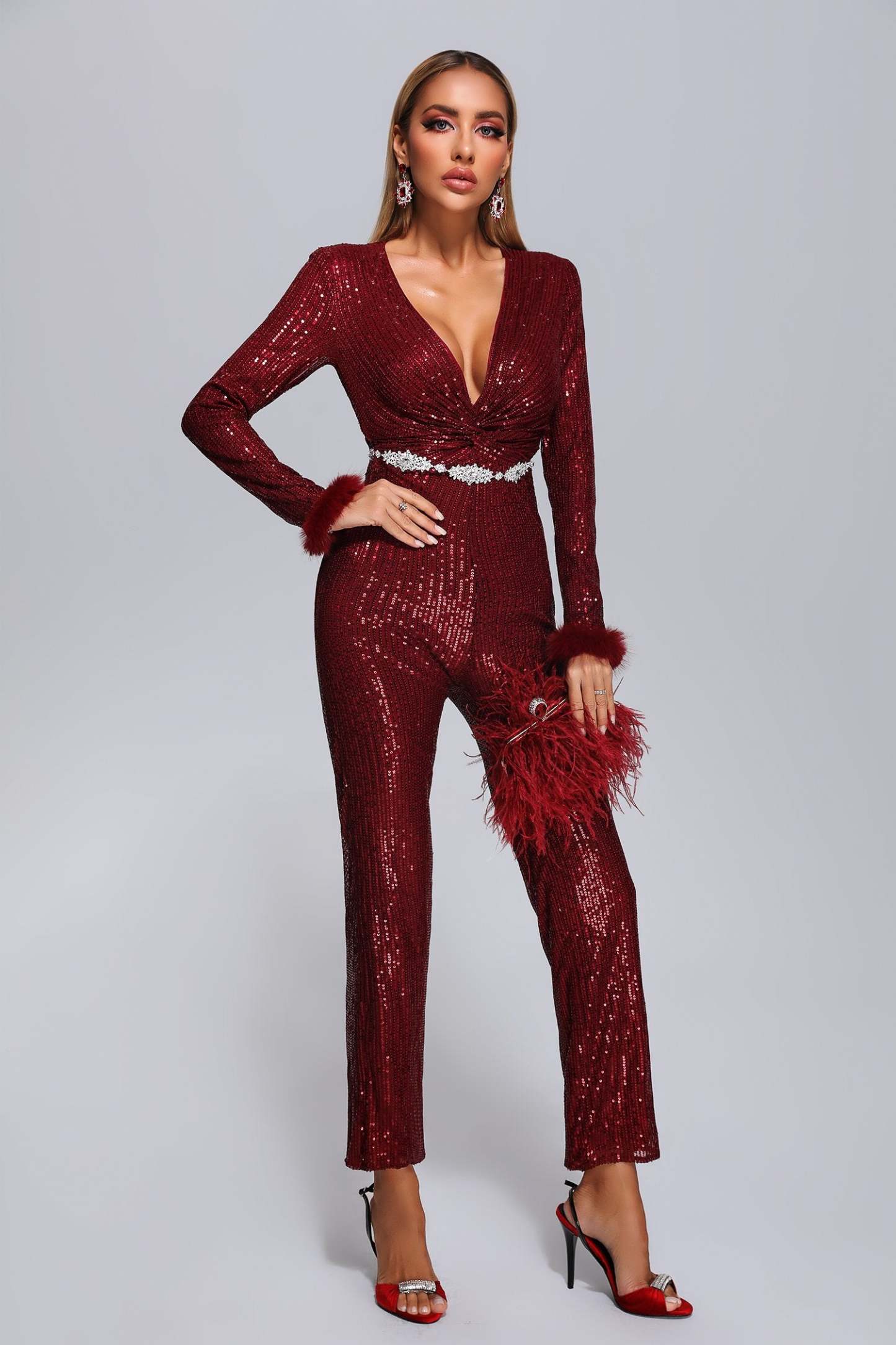Terlyn Sequin Jumpsuit