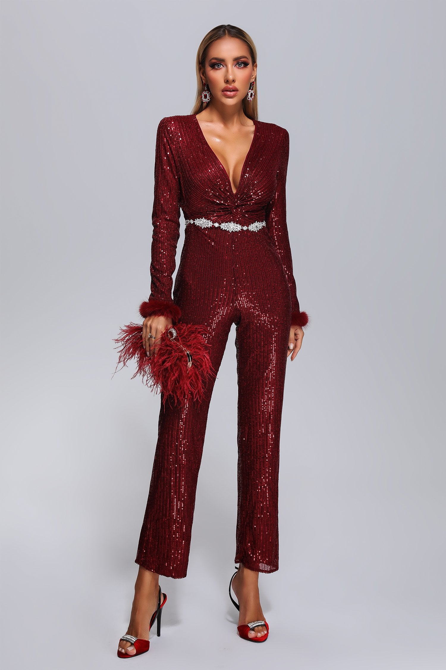 Terlyn Sequin Jumpsuit