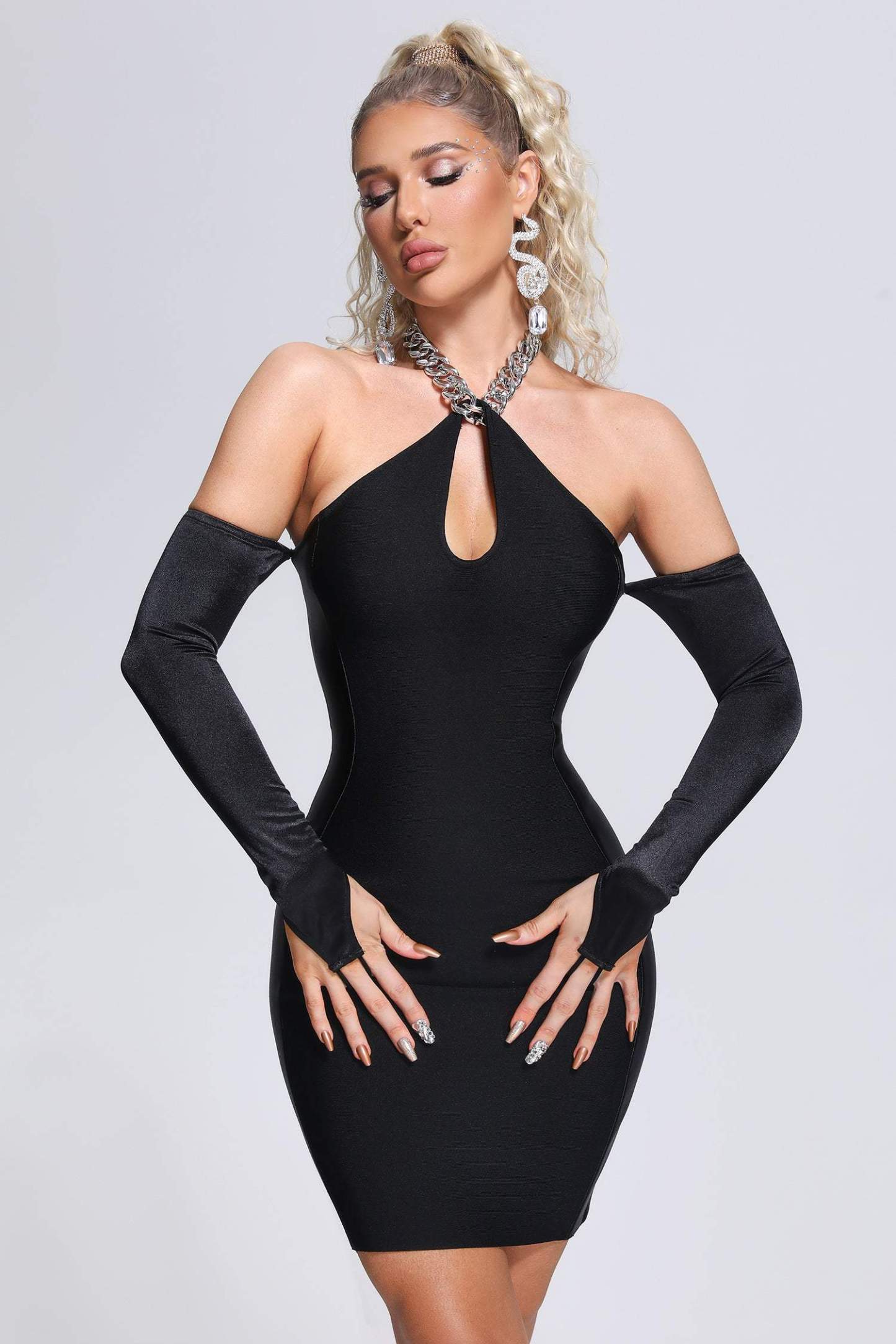 Miaka Halter Mini Dress