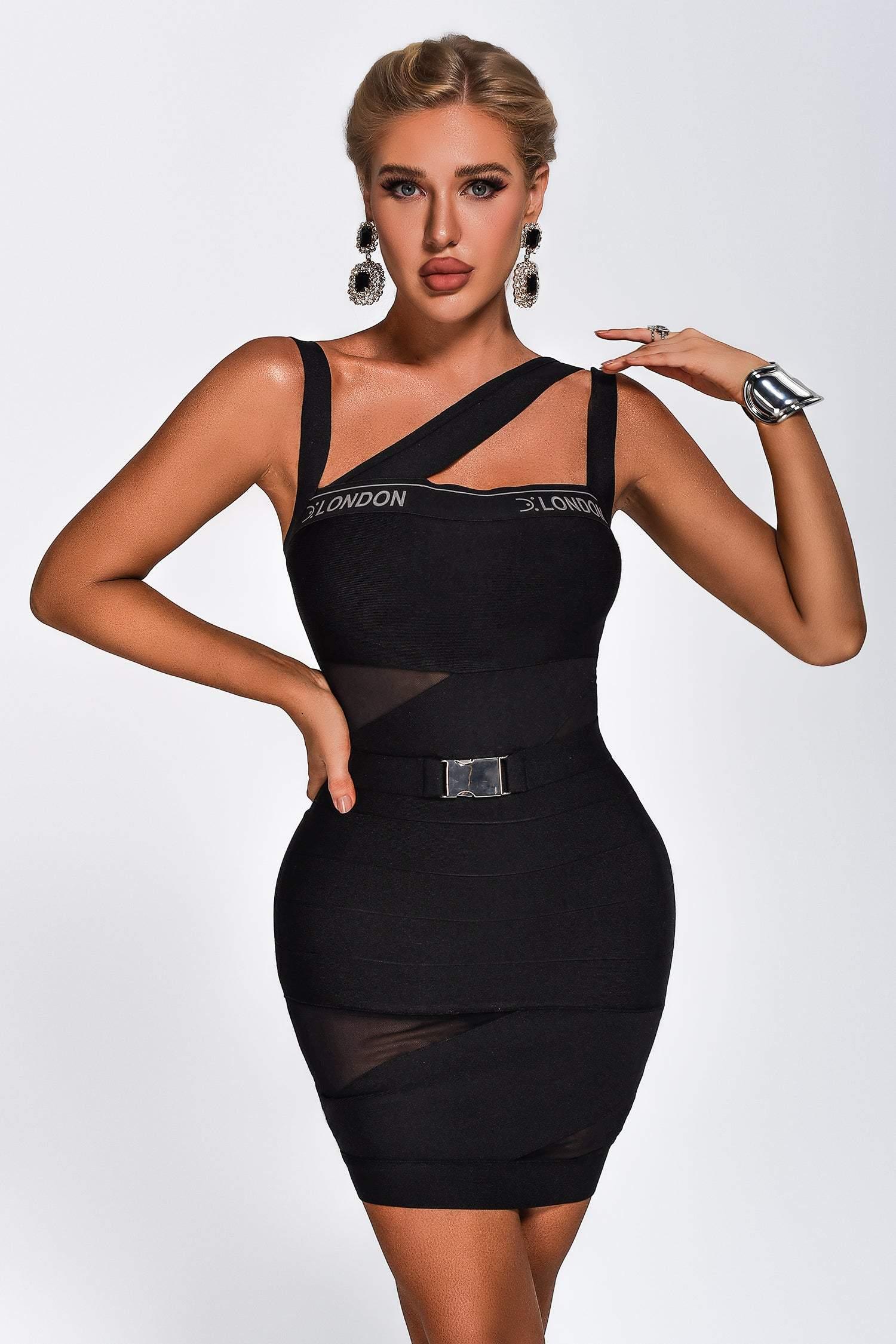 Addey Mini Bandage Dress - Bellabarnett