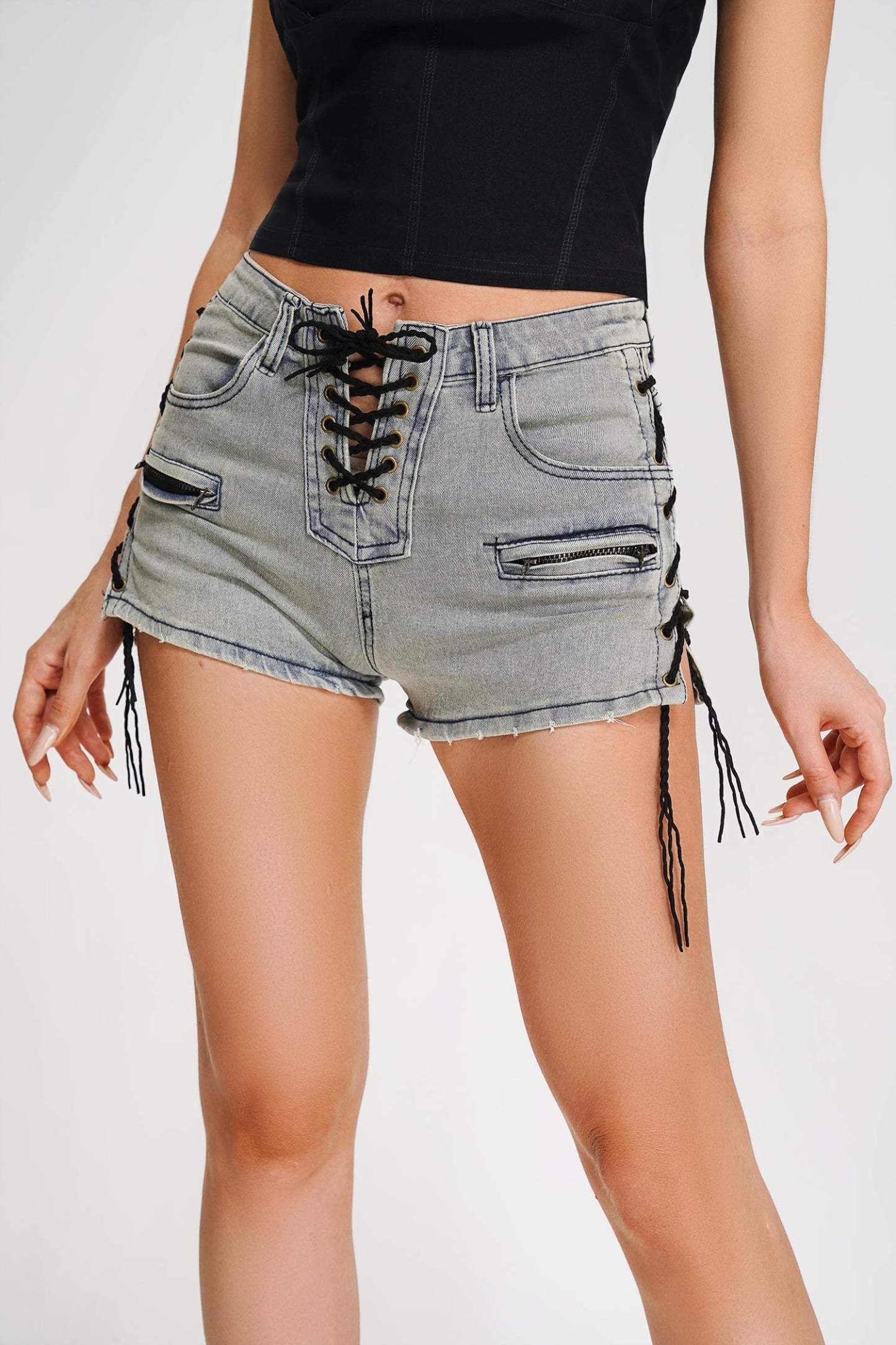 Eilene Denim Shorts