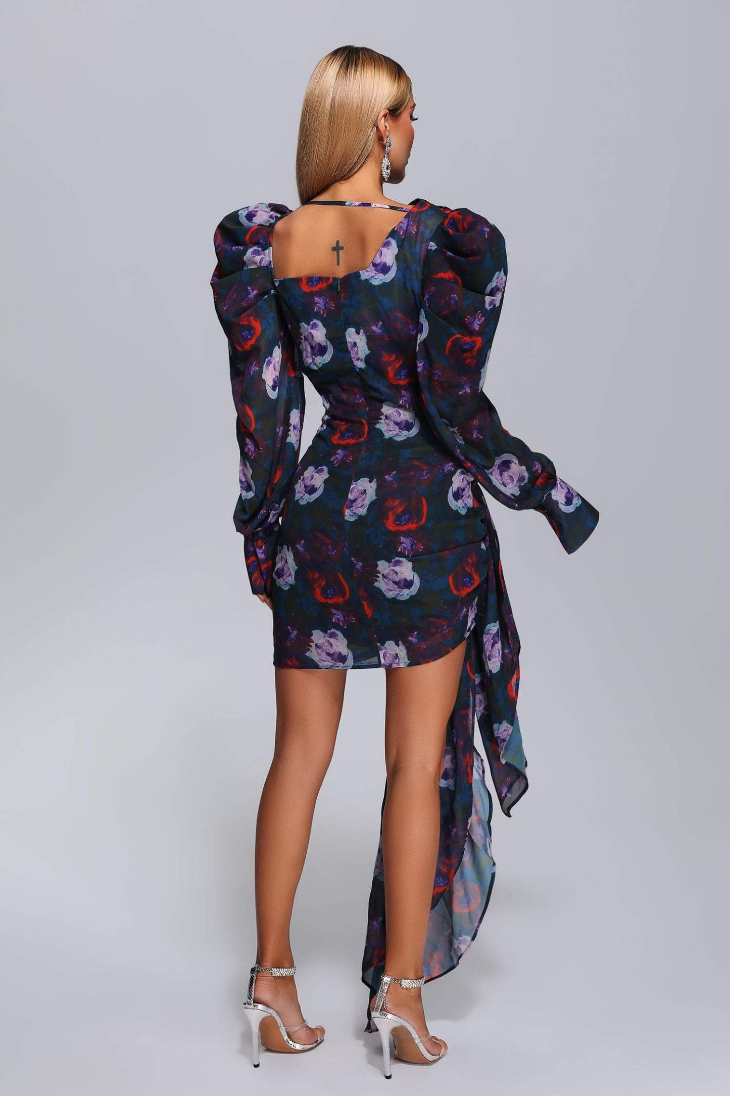 Viney Printed Mini Dress