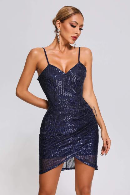 Kolo Sequin Mini Dress - Bellabarnett
