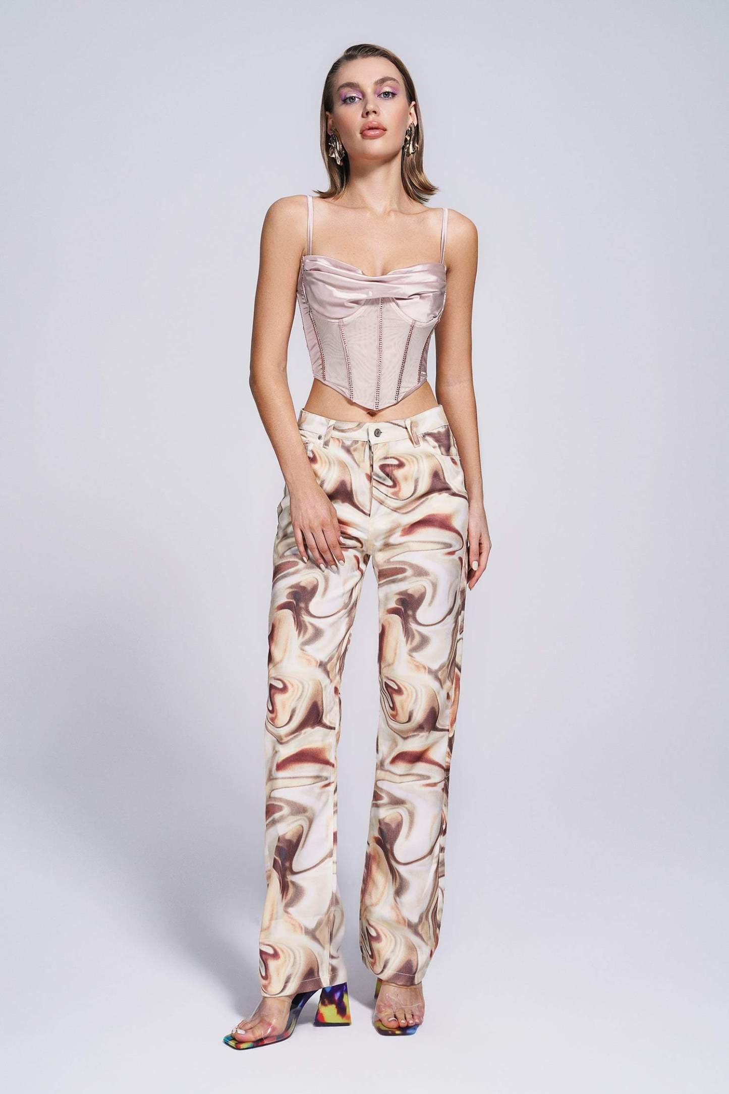 Camisole Printed Pants