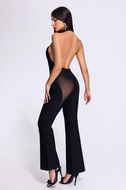 Iselis Mesh Jumpsuit