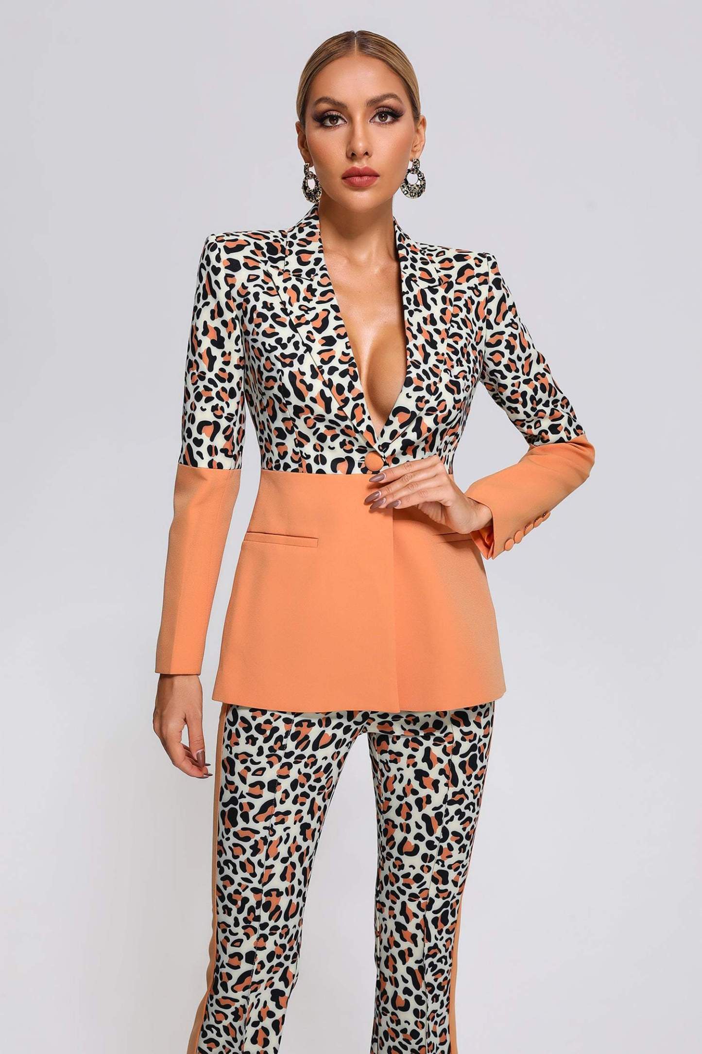 Haliy Blazer Set