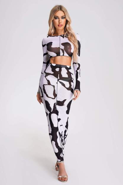 Anahly Printed Mesh set