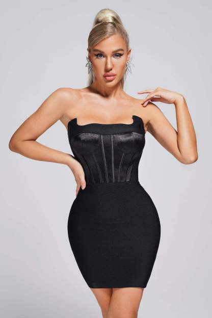 Fafa Corset Mini Bandage Dress