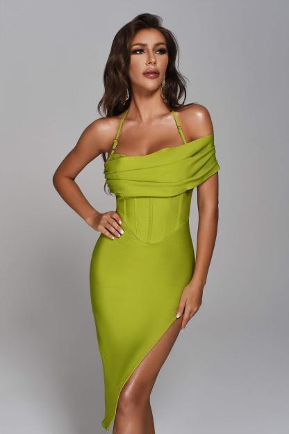 Rhoda Midi Bandage Dress - Bellabarnett