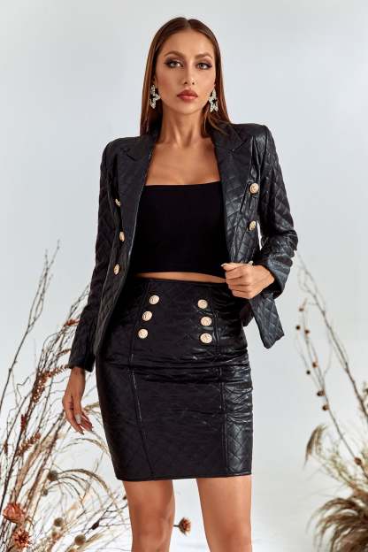 Deana Leather Set - Bellabarnett