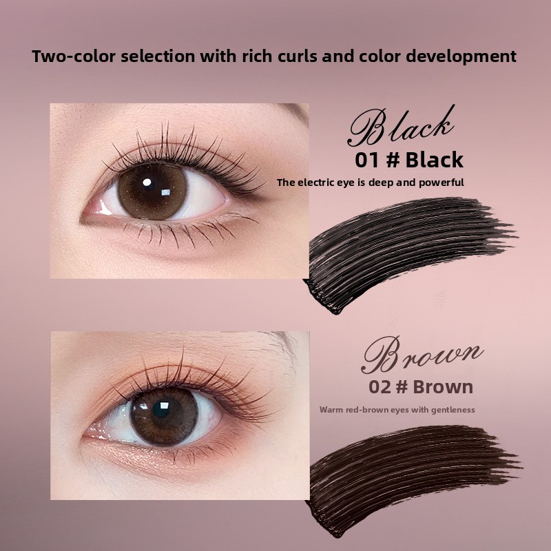YAMENG mascara is a natural, long-lasting, setting, waterproof, sweat-proof and non-smudging silver tube mascara base✨✨